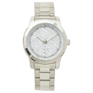 Magic Zebra Stripes Click to Customise Grey Colour Watch