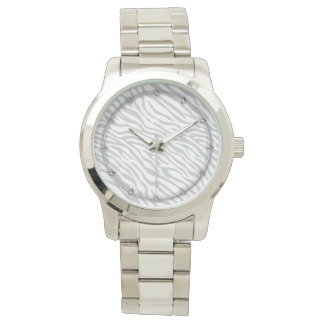 Magic Zebra Stripes Click to Customise Grey Colour Watch