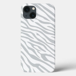 Magic Zebra Stripes Click to Customize Grey Color iPhone 13 Case