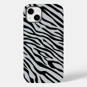 Magic Zebra Stripes Click to Grey Colour Case-Mate iPhone 14 Plus Case