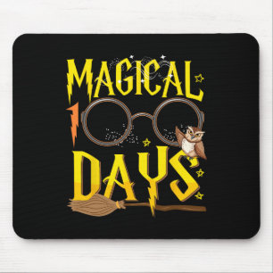 Magical 100 Days Of School Teacher Students Kids B Mouse Pad