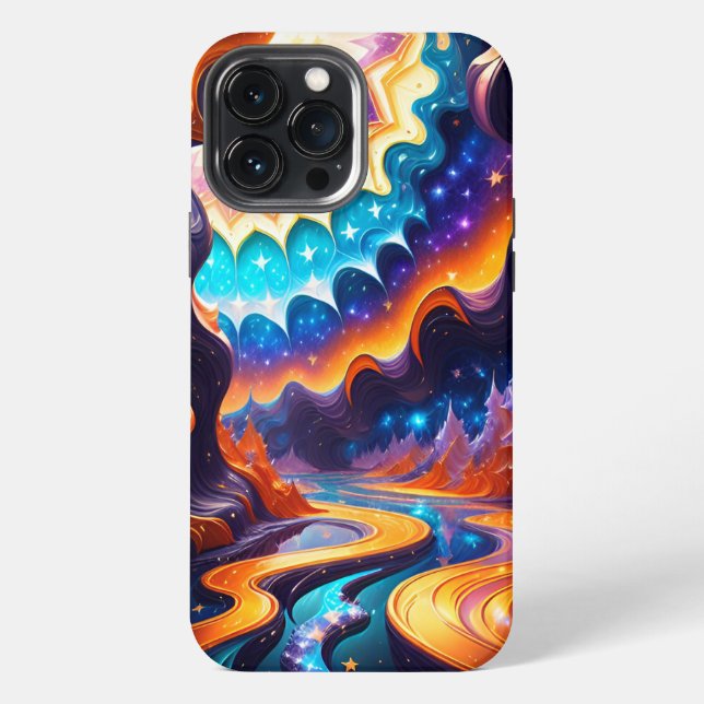 Magical Abstract 2 iPhone Case (Back)