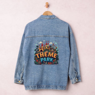 "Magical Adventures Await at the Ultimate Theme Pa Denim Jacket
