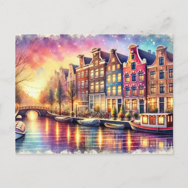 Magical Amsterdam Postcard (Front)