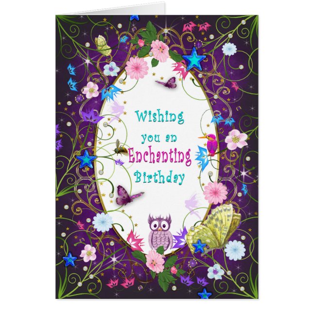 Magical and Enchanting Birthday, Female (Front)