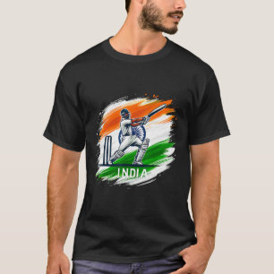 Magical And Funny Cricket Lover Gifts India Cricke T-Shirt