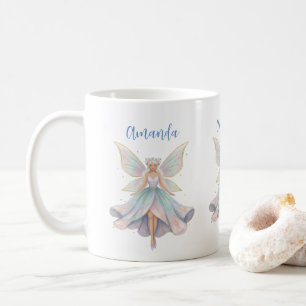 Magical Angel Fairy Pastel Colors Coffee Mug
