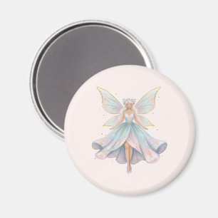 Magical Angel Fairy Pastel Colours Magnet