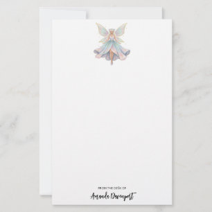 Magical Angel Fairy Pastel Colours Stationery