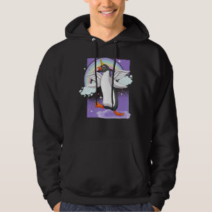 Magical Animal Antarctica Cute Penguincorn Unicorn Hoodie