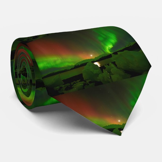 Magical Aurora Tie (Rolled)