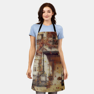Magical Autumn House Apron