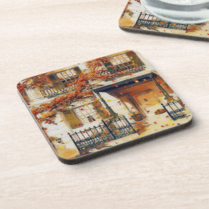 Magical Autumn House Coaster