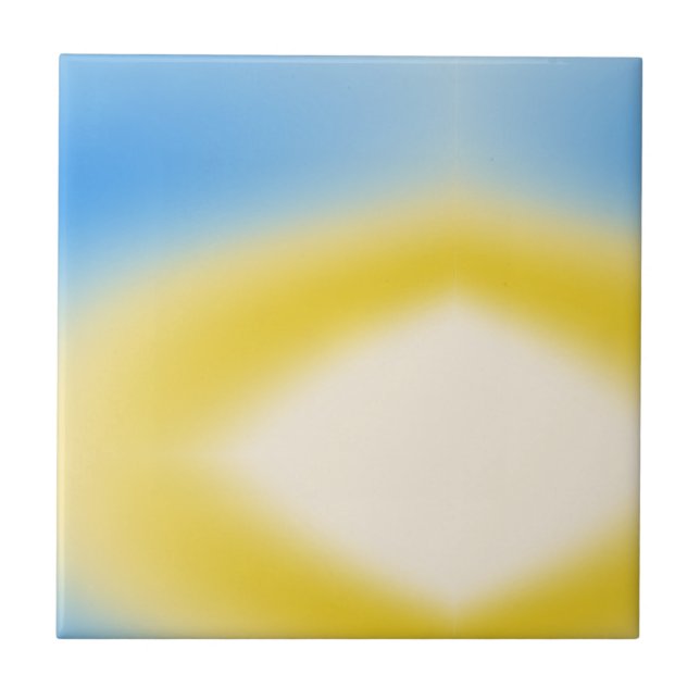 Magical background name Personalised  Ceramic Tile (Front)