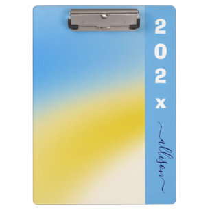 Magical background name Personalised Clipboard