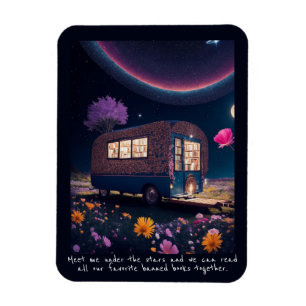 Magical Banned Bookmobile Magnet