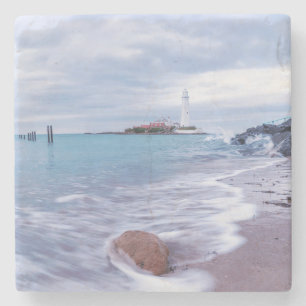 Magical Beach Sunset Stone Coaster