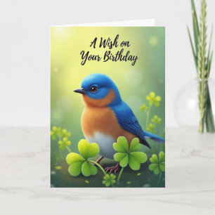 Magical Bird Birthday Card