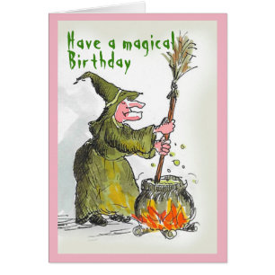 Magical Birthday card