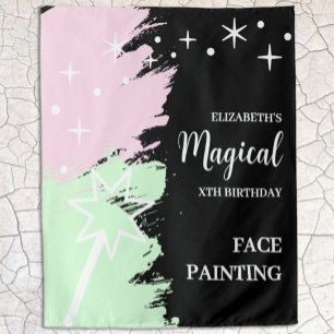 Magical Birthday Face Painting Tapestry