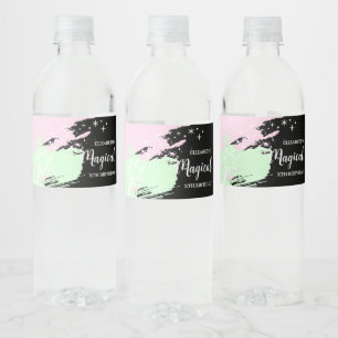 Magical Birthday Water Bottle Label