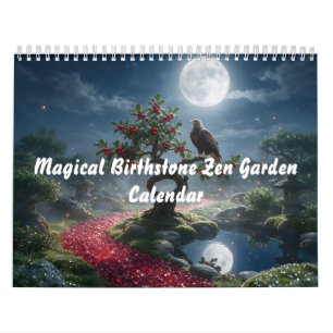 Magical Birthstone Zen Garden  Calendar