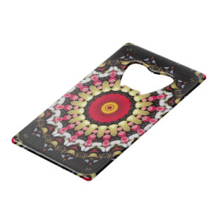 Magical Black and Red Mandala