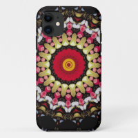 Magical Black and Red Mandala