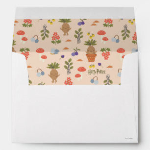Magical Blooms Mandrake Pattern Envelope