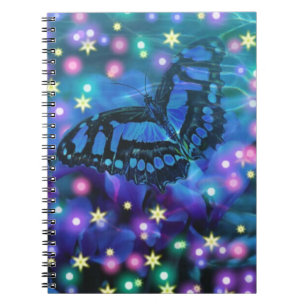 Magical Blue Butterfly Notebook