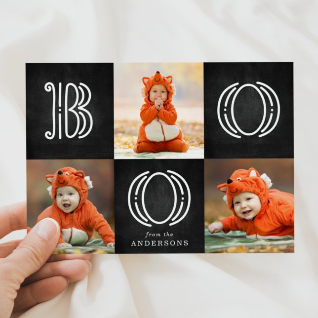 Magical Boo | Halloween Photo Card (Creator Uploaded)