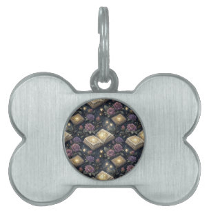 Magical Books Pet ID Tag