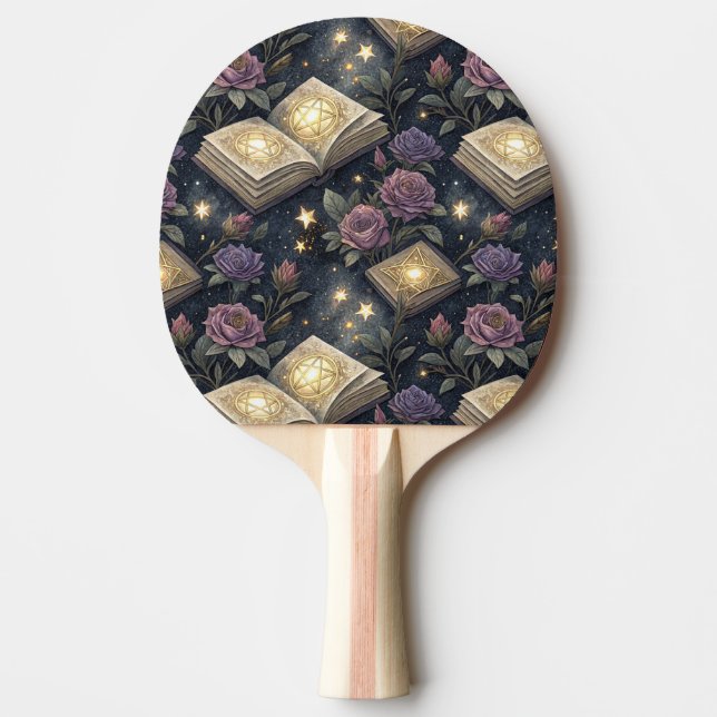 Magical Books Ping Pong Paddle (Front)