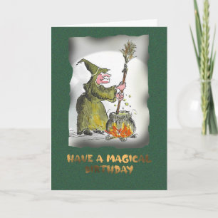 Magical Brthday Card