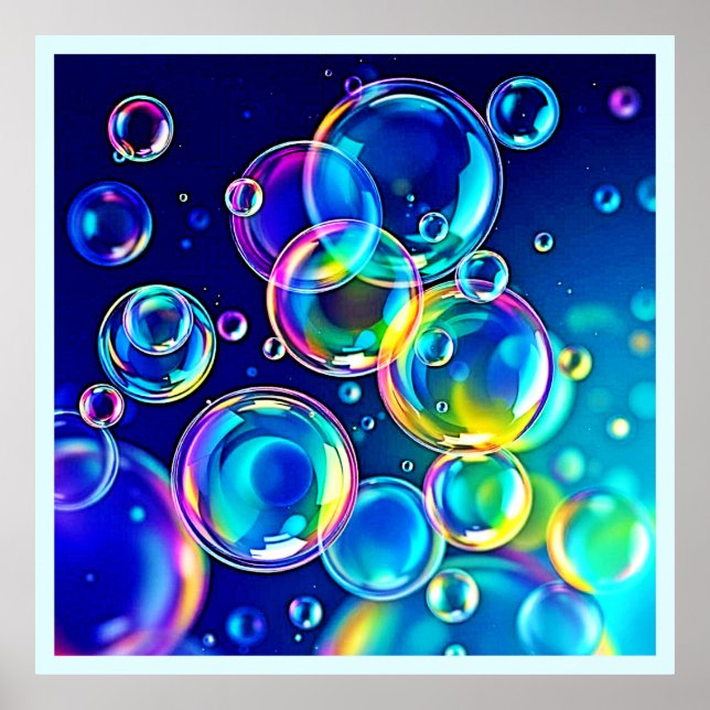 Magical Bubble Colours Poster (Front)