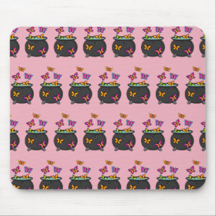 Magical Butterflies from a Cauldron Mouse Pad