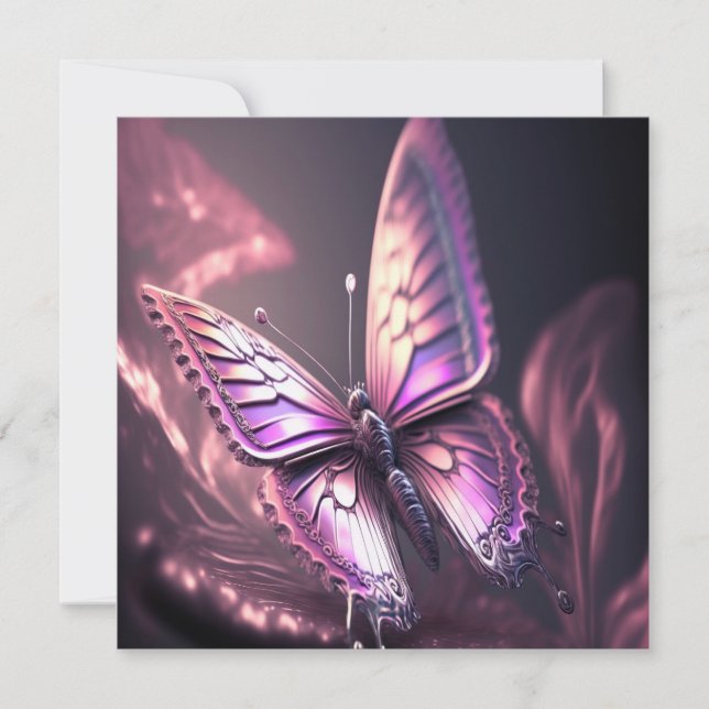 Magical Butterfly Card (Front)