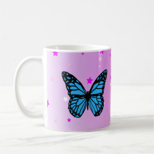 Magical butterfly coffee mug