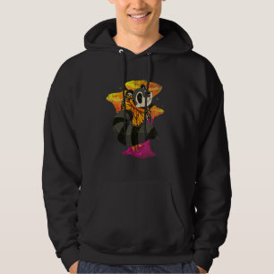 Magical Butterfly Insect Forest Animal Racoon Hoodie