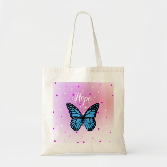 Magical butterfly tote bag (Front)