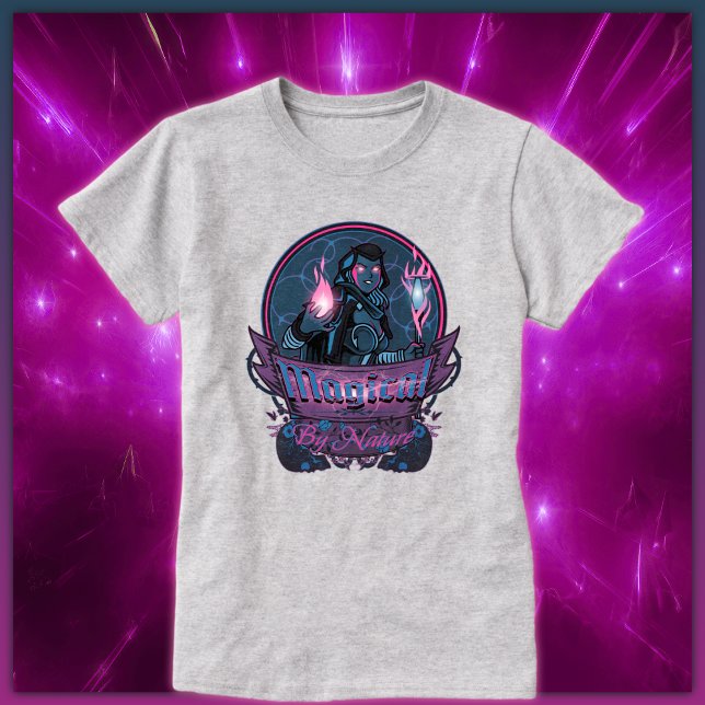 Magical By Nature Dark Mage T-Shirt (Creator Uploaded)