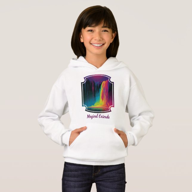 Magical cascade, captivating serenity (Front Full)