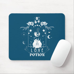 Magical celestial 'Love Potion' on a Blue Sapphire Mouse Pad