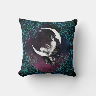 Magical Celestial Moon Lady Cushion