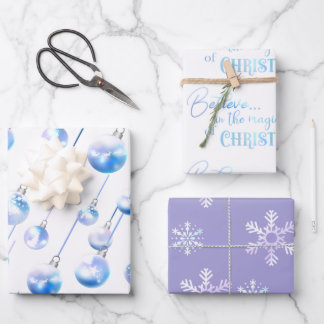 Magical Christmas Bauble Wrapping Paper