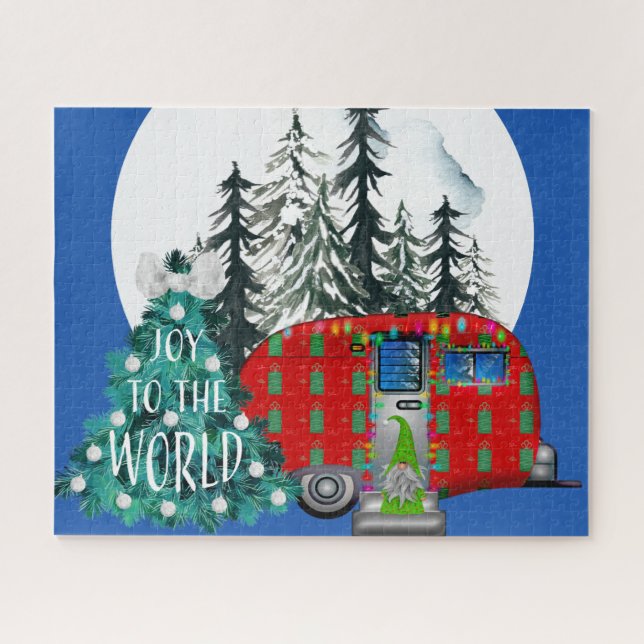 Magical Christmas Camper Jigsaw Puzzle (Horizontal)