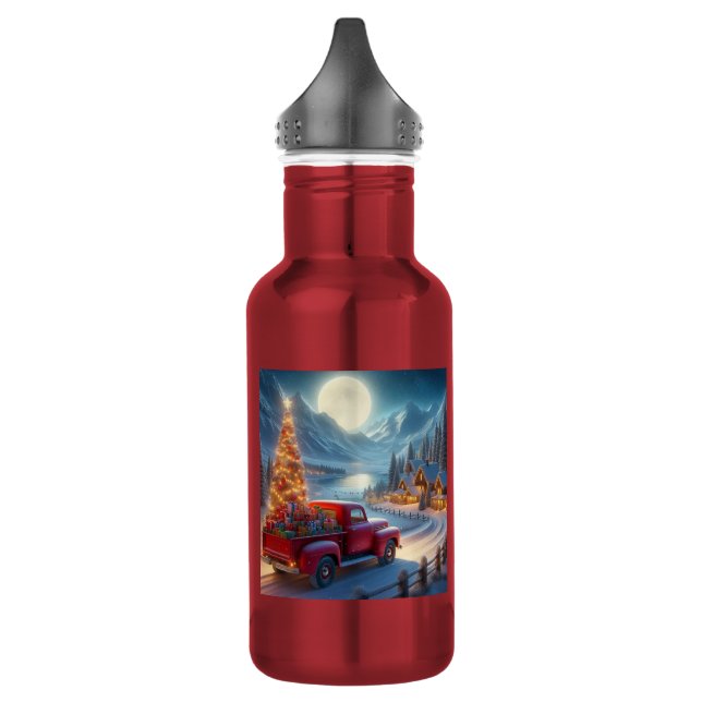 Magical Christmas Eve Delivery 532 Ml Water Bottle (Left)