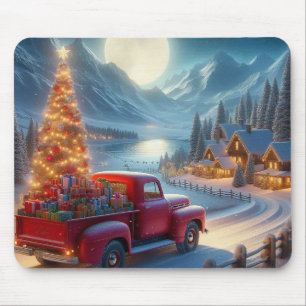 Magical Christmas Eve Delivery Mouse Pad