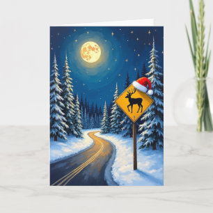 Magical Christmas Forest Card