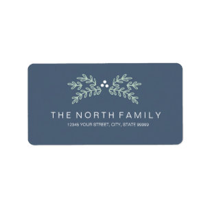 Magical Christmas Mistletoe ID441 Label